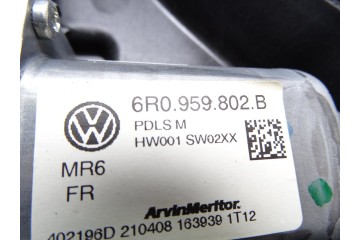 6R0959802B ELEVALUNAS DELANTERO DERECHO SEAT IBIZA BERLINA (6J5) Reference 2008 6R0959802B 216428 SEAT - 2