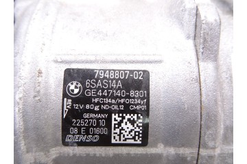 7948807 COMPRESOR AIRE ACONDICIONADO BMW SERIE X4 (G02) M40 I 2021 7948807 216446 BMW - 4