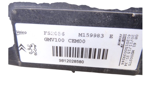 9812028580  ELECTROVENTILADOR CITROEN C3 Live Edition 2016 9812028580 216500 CITROEN - 3