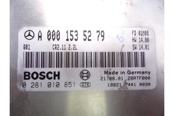 A0001535279  CENTRALITA MOTOR UCE MERCEDES-BENZ CLASE C (BM 203) BERLINA 200 CDI (203.004) 2001 A0001535279 216576 MERCEDES-BENZ