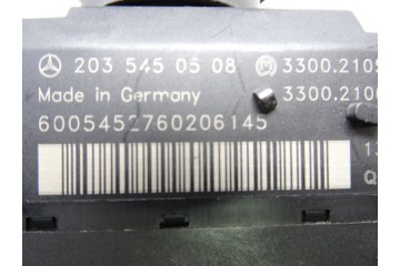 2035450508 CONMUTADOR DE ARRANQUE MERCEDES-BENZ CLASE C (BM 203) BERLINA 200 CDI (203.004) 2001 2035450508 216580 MERCEDES-BENZ 