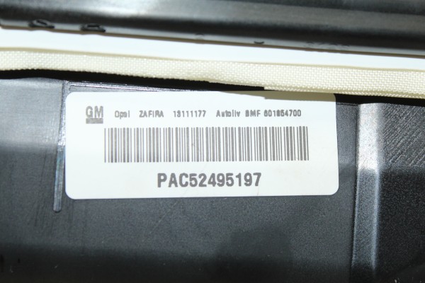  KIT AIRBAG OPEL ZAFIRA B Cosmo 2005 207305 OPEL - 16