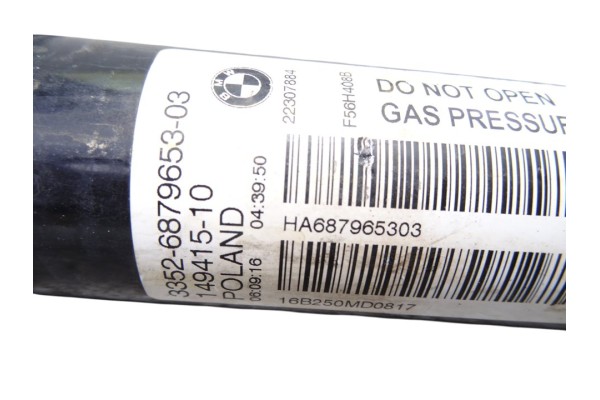 6879653 AMORTIGUADOR TRASERO DERECHO MINI MINI 3P (F56) Cooper SD 2016 6879653 216664 MINI - 2