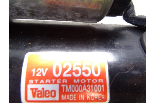 3610002550 MOTOR ARRANQUE HYUNDAI GETZ (TB) 1.1 Básico 2004 3610002550 216790 HYUNDAI - 2