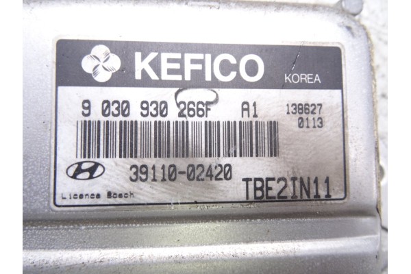 3911002420  CENTRALITA MOTOR UCE HYUNDAI GETZ (TB) 1.1 Básico 2004 3911002420 216791 HYUNDAI - 2