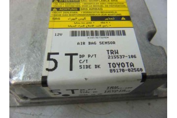 89170-02560 CENTRALITA AIRBAG TOYOTA AURIS (E15) Active 2007 89170-02560 186192 TOYOTA - 2