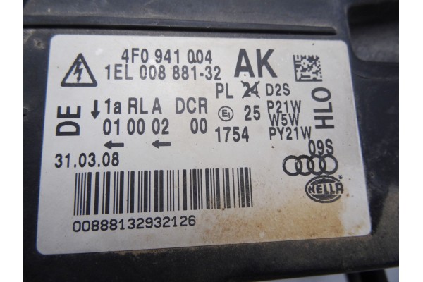 4F0941004 FARO DERECHO AUDI A6 ALLROAD QUATTRO (4FH) 2.7 TDI  Quattro 2008 4F0941004 210405 AUDI - 1
