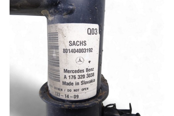 A1763203038 AMORTIGUADOR DELANTERO DERECHO MERCEDES-BENZ CLASE CLA (BM 117) CLA 200 CDI (117.301) 2014 A1763203038 217054 MERCED