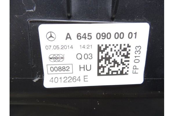 A6450900001 FILTRO AIRE MERCEDES-BENZ CLASE CLA (BM 117) CLA 200 CDI (117.301) 2014 A6450900001 217063 MERCEDES-BENZ - 3