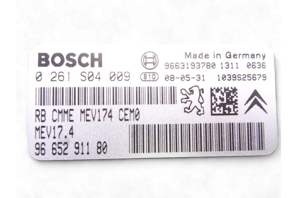 9665291180  CENTRALITA MOTOR UCE PEUGEOT 207 Confort 2008 9665291180 217108 PEUGEOT - 2