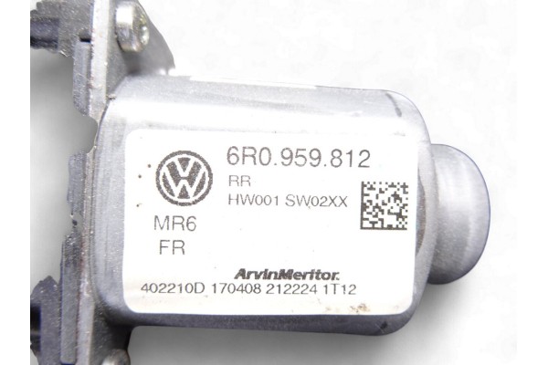 6R0959812 ELEVALUNAS TRASERO DERECHO SEAT IBIZA BERLINA (6J5) Reference 2008 6R0959812 217119 SEAT - 2