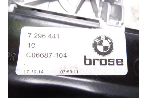 7296441 ELEVALUNAS DELANTERO IZQUIERDO MINI MINI 3P (F56) Cooper SD 2014 7296441 216940 MINI - 5