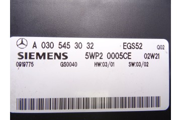 A0305453032  CENTRALITA CAMBIO AUTOMATICO MERCEDES-BENZ CLASE C (BM 203) SPORTCOUPE C 220 CDI (203.706) 2002 A0305453032 217179 