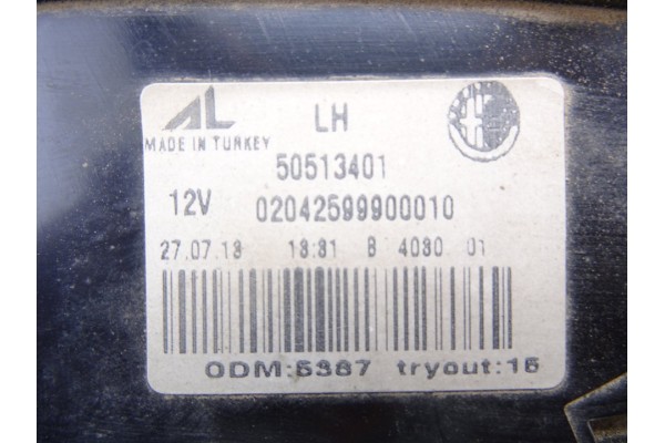 50513401 PILOTO TRASERO IZQUIERDO INTERIOR ALFA ROMEO GIULIETTA (191) Distinctive 2014 50513401 217220 ALFA ROMEO - 3