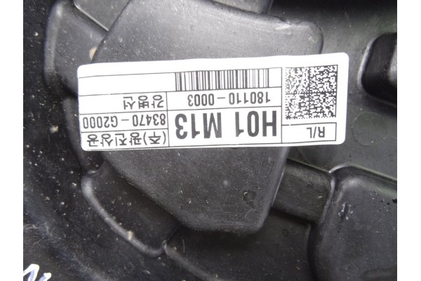 83450G2000  ELEVALUNAS TRASERO IZQUIERDO HYUNDAI IONIQ Hybrid 2018 83450G2000 217259 HYUNDAI - 2