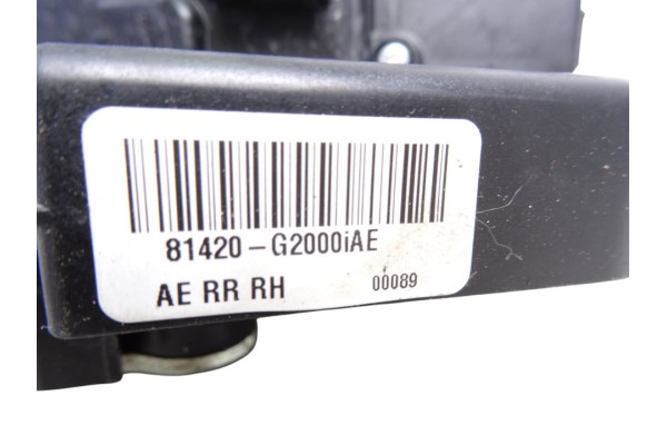 81420G2000  CERRADURA PUERTA TRASERA DERECHA HYUNDAI IONIQ Hybrid 2018 81420G2000 217263 HYUNDAI - 3