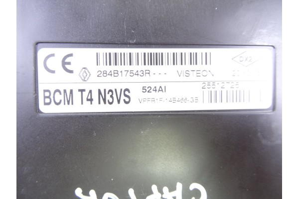 284B17543R  MODULO ELECTRONICO RENAULT CAPTUR I Adventure 2016 284B17543R 217288 RENAULT - 2