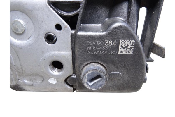 190384  CERRADURA PUERTA DELANTERA DERECHA CITROEN C4 CACTUS Feel 2019 190384 217395 CITROEN - 3