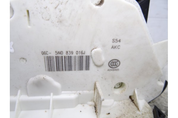 5N0839016J  CERRADURA PUERTA TRASERA DERECHA VOLKSWAGEN TIGUAN (5N2) T1 BlueMotion 2016 5N0839016J 217407 VOLKSWAGEN - 2