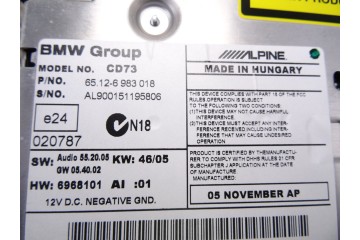 6983018 SISTEMA AUDIO / RADIO CD BMW SERIE 3 BERLINA (E90)