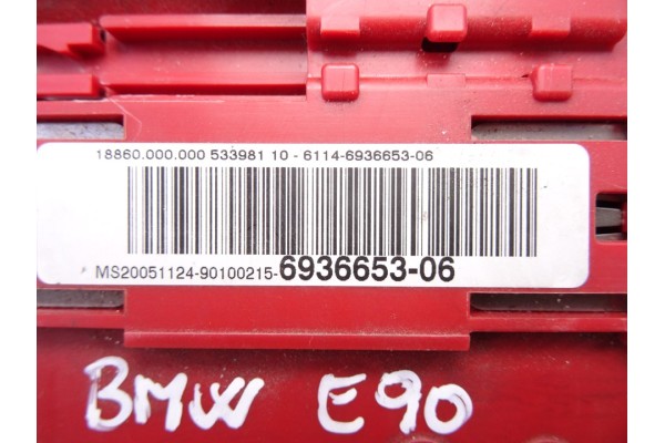 6936653 CAJA RELES / FUSIBLES BMW SERIE 3 BERLINA (E90)