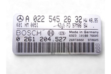 A0225452632 CENTRALITA MOTOR UCE MERCEDES-BENZ CLK (BM 208) COUPE