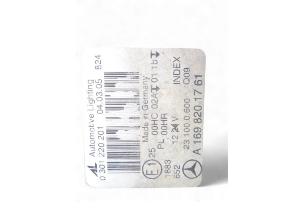 A1698201761 FARO IZQUIERDO MERCEDES-BENZ CLASE B (BM 245)