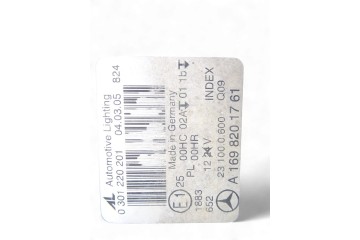 A1698201761 FARO IZQUIERDO MERCEDES-BENZ CLASE B (BM 245)