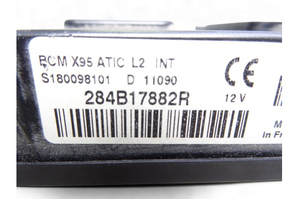 284B17882R CAJA RELES / FUSIBLES RENAULT MEGANE III SPORT TOURER Business 2011 284B17882R 217620 RENAULT - 1