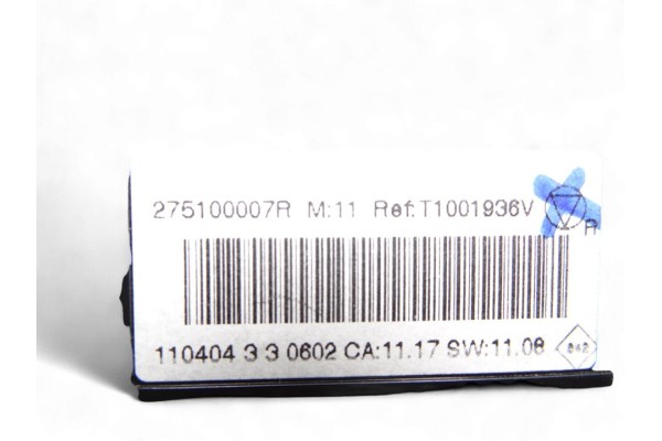 275100007R MANDO CLIMATIZADOR RENAULT MEGANE III SPORT TOURER Business 2011 275100007R 217623 RENAULT - 1