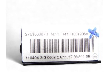 275100007R MANDO CLIMATIZADOR RENAULT MEGANE III SPORT TOURER Business 2011 275100007R 217623 RENAULT - 1