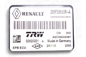 285F28650R MODULO ELECTRONICO RENAULT SCENIC III (JZ) Dynamique 2010 285F28650R 217630 RENAULT - 3