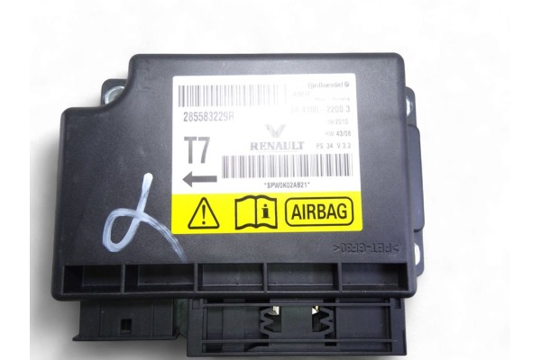 285583229R CENTRALITA AIRBAG RENAULT SCENIC III (JZ) Dynamique 2010 285583229R 217627 RENAULT - 1
