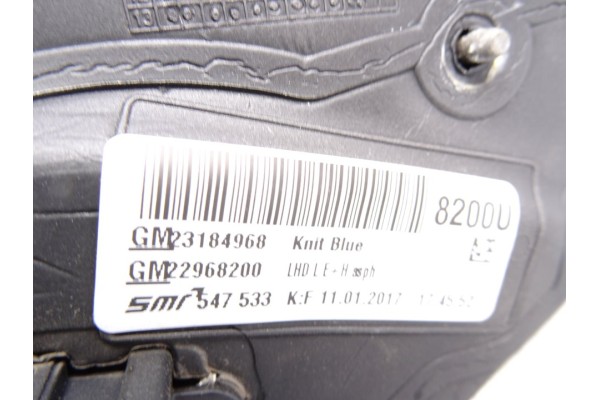 23184968 RETROVISOR IZQUIERDO OPEL INSIGNIA BERLINA Expression 2017 23184968 217684 OPEL - 5