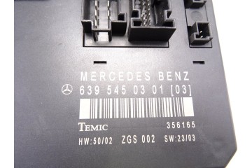 6395450301 CAJA RELES / FUSIBLES MERCEDES-BENZ VIANO (639)