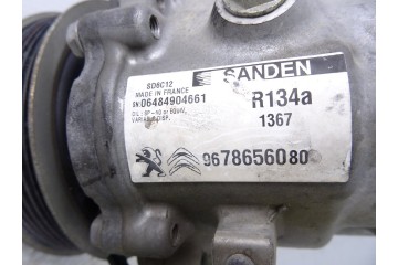 9678656080 COMPRESOR AIRE ACONDICIONADO PEUGEOT PARTNER FURGÓN