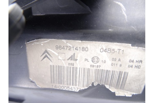 9647214180 FARO DERECHO CITROEN C3