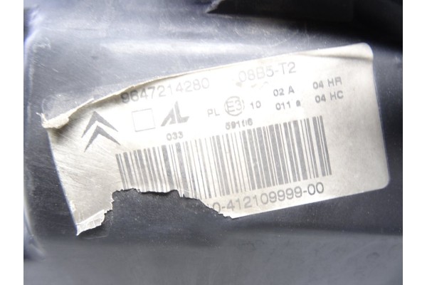 9647214280 FARO IZQUIERDO CITROEN C3