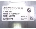 7555361 CENTRALITA MOTOR UCE BMW SERIE 5 BERLINA (E60)
