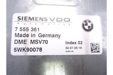 7555361 CENTRALITA MOTOR UCE BMW SERIE 5 BERLINA (E60)