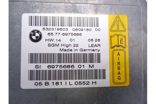 6975686 CENTRALITA AIRBAG BMW SERIE 5 BERLINA (E60)