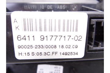 9177717 MANDO CLIMATIZADOR BMW SERIE 5 BERLINA (E60)