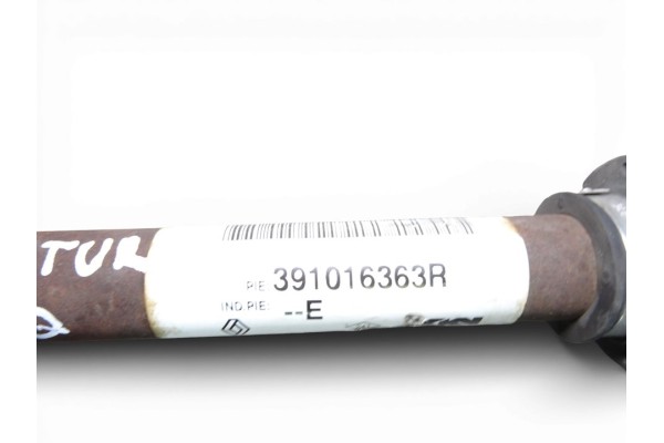 391016363R TRANSMISION DELANTERA IZQUIERDA RENAULT CAPTUR I