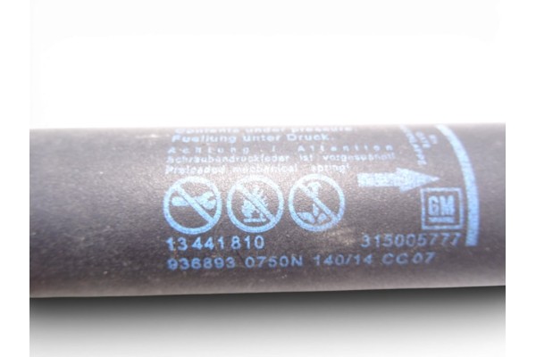 13441810 AMORTIGUADORES MALETERO / PORTON OPEL INSIGNIA SPORTS TOURER