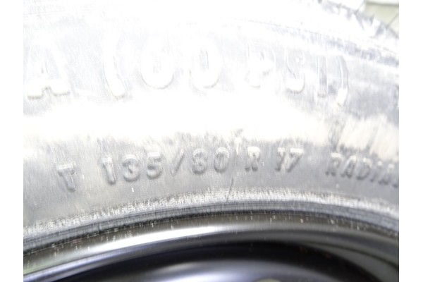 T135/80R17 107M NEUMATICO REPUESTO BMW SERIE 5 BERLINA (E60)