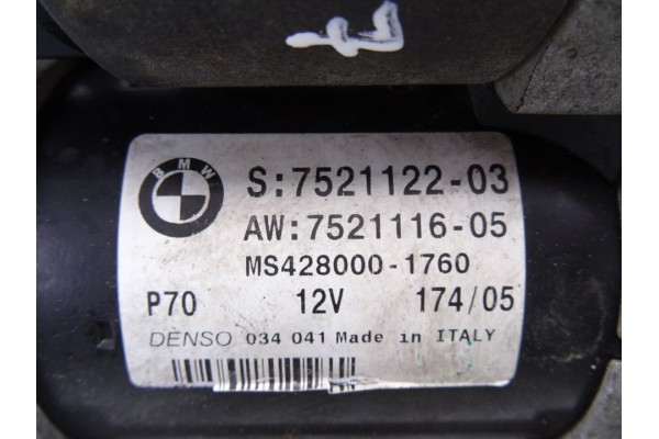 7521122 MOTOR ARRANQUE BMW SERIE 5 BERLINA (E60)