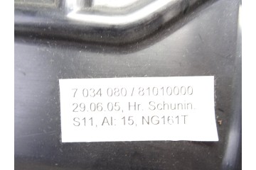 7034080 GUANTERA BMW SERIE 5 BERLINA (E60)