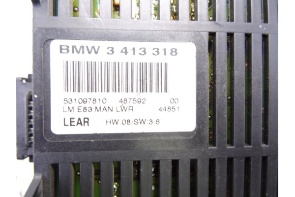 3413318 MODULO ELECTRONICO BMW SERIE X3 (E83)