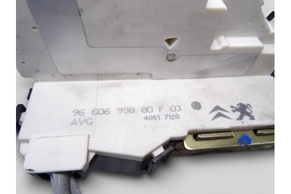 9660699880 CERRADURA PUERTA DELANTERA IZQUIERDA CITROEN C4 BERLINA