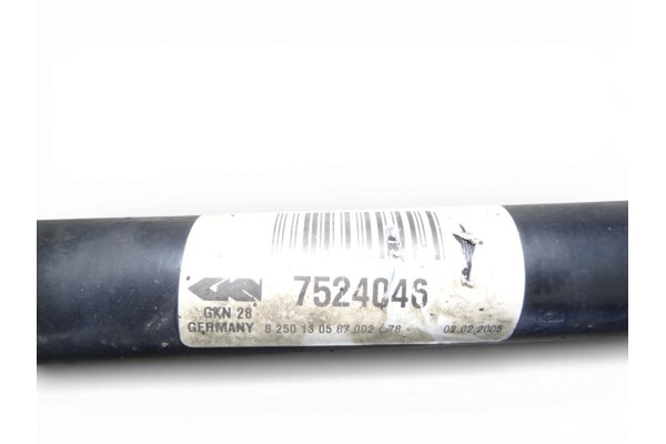 7524045 TRANSMISION DELANTERA IZQUIERDA BMW SERIE X3 (E83)